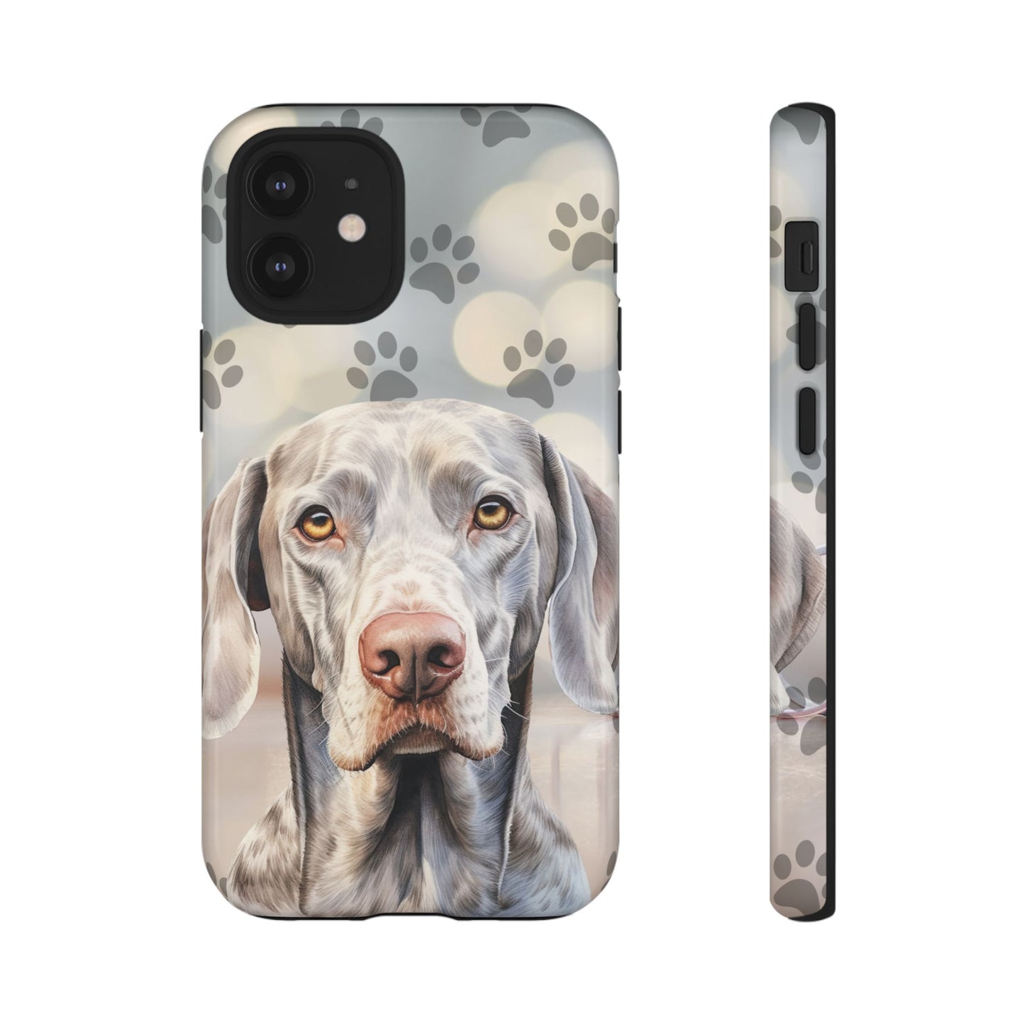 Weimaraner Phone Case by Tough Cases (Apple iPhone, Samsung Galaxy, and Google Pixel)