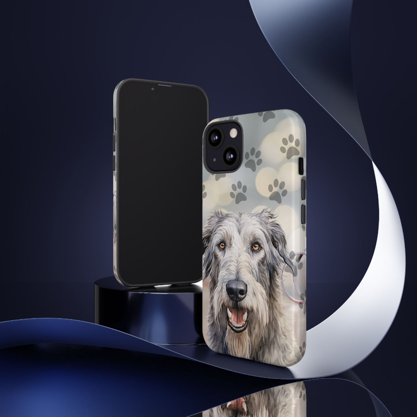 Irish Wolfhound Phone Case by Tough Cases (Apple iPhone, Samsung Galaxy, and Google Pixel)