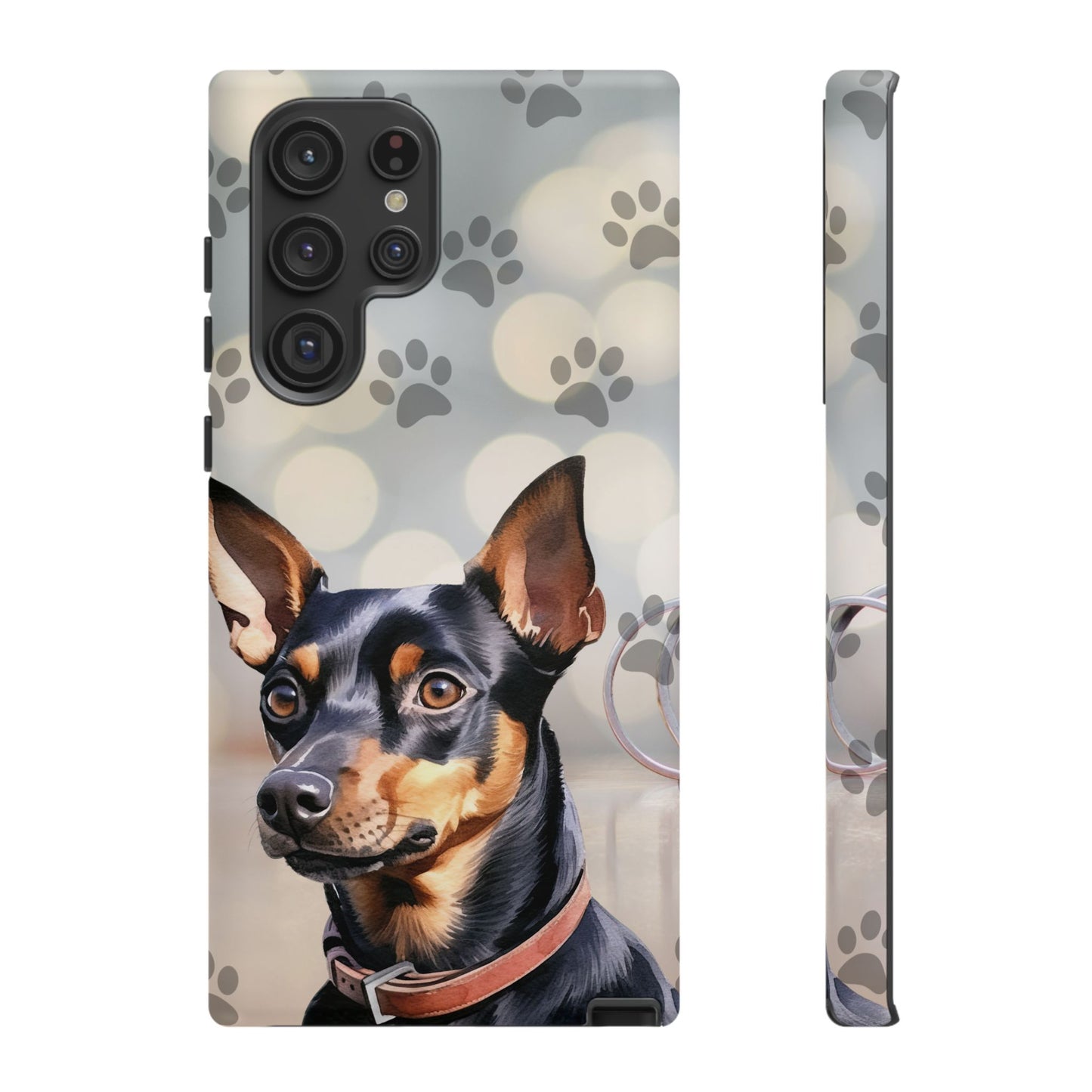 Miniature Pinscher by Tough Cases (Apple iPhone, Samsung Galaxy, and Google Pixel)