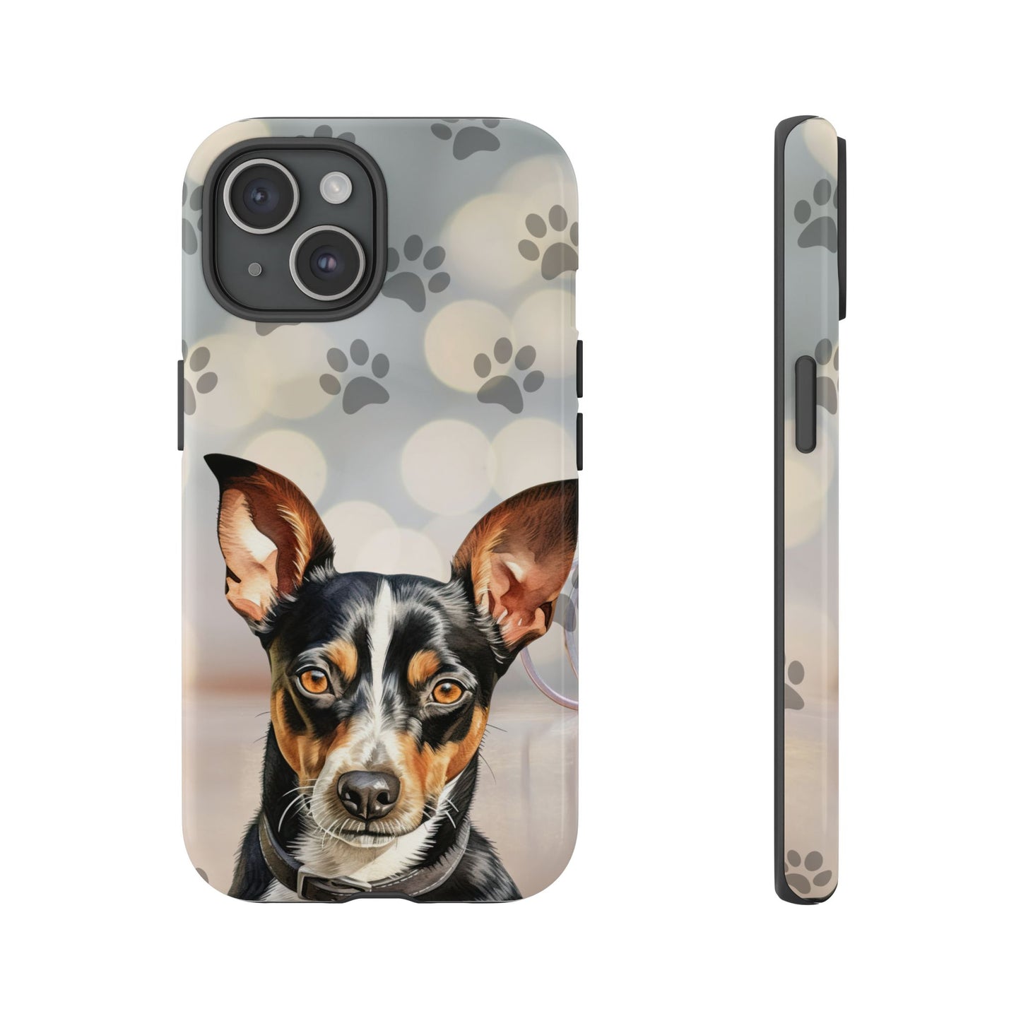 Rat Terrier by Tough Cases a (Apple iPhone, Samsung Galaxy, and Google Pixel)