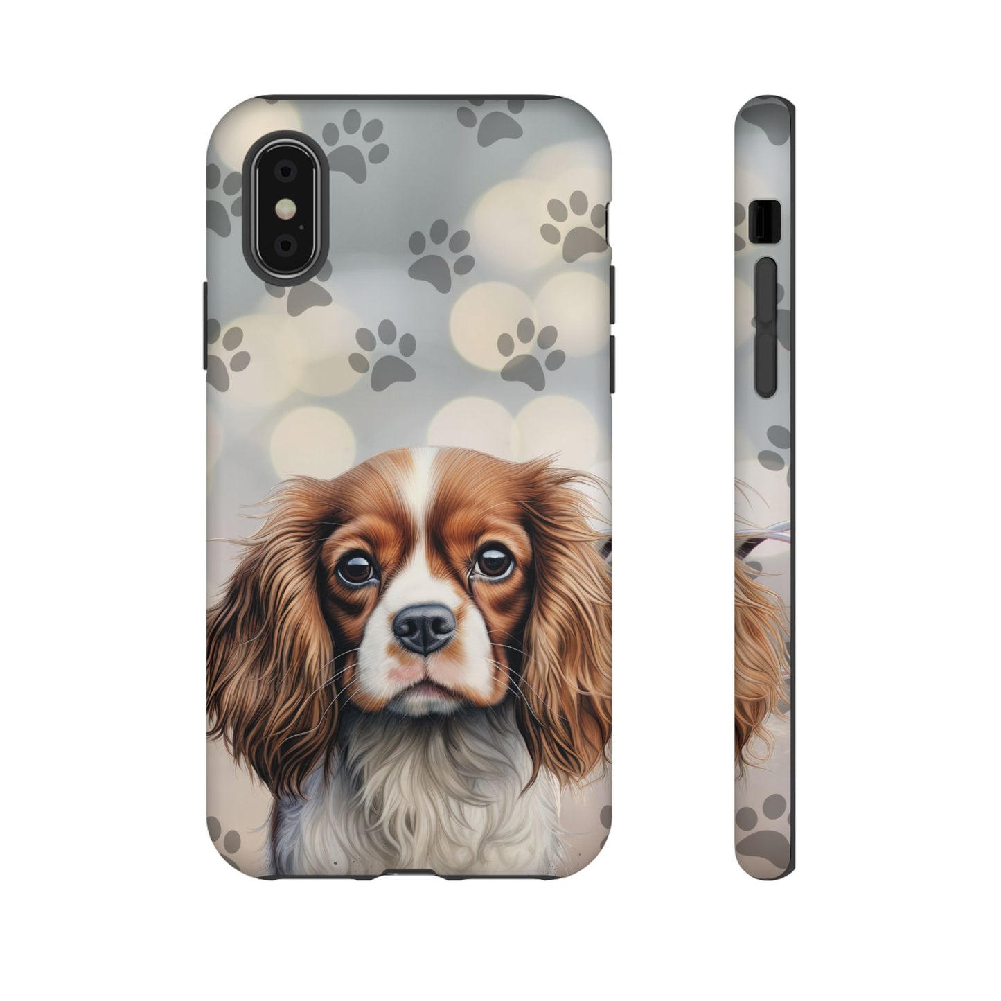 Cavalier King Charles Spaniel phone case by Tough Cases (Apple iPhone, Samsung Galaxy, and Google Pixel)