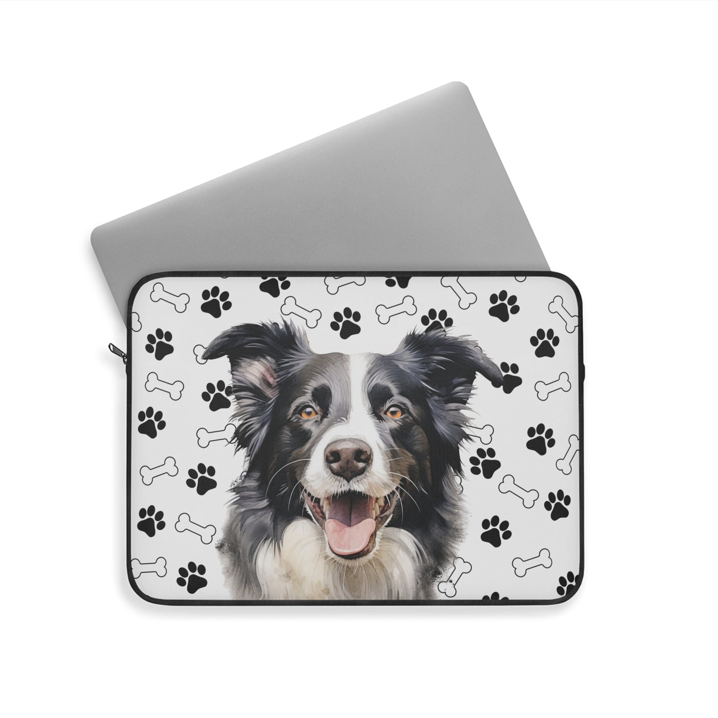 Border Collie Laptop Sleeve