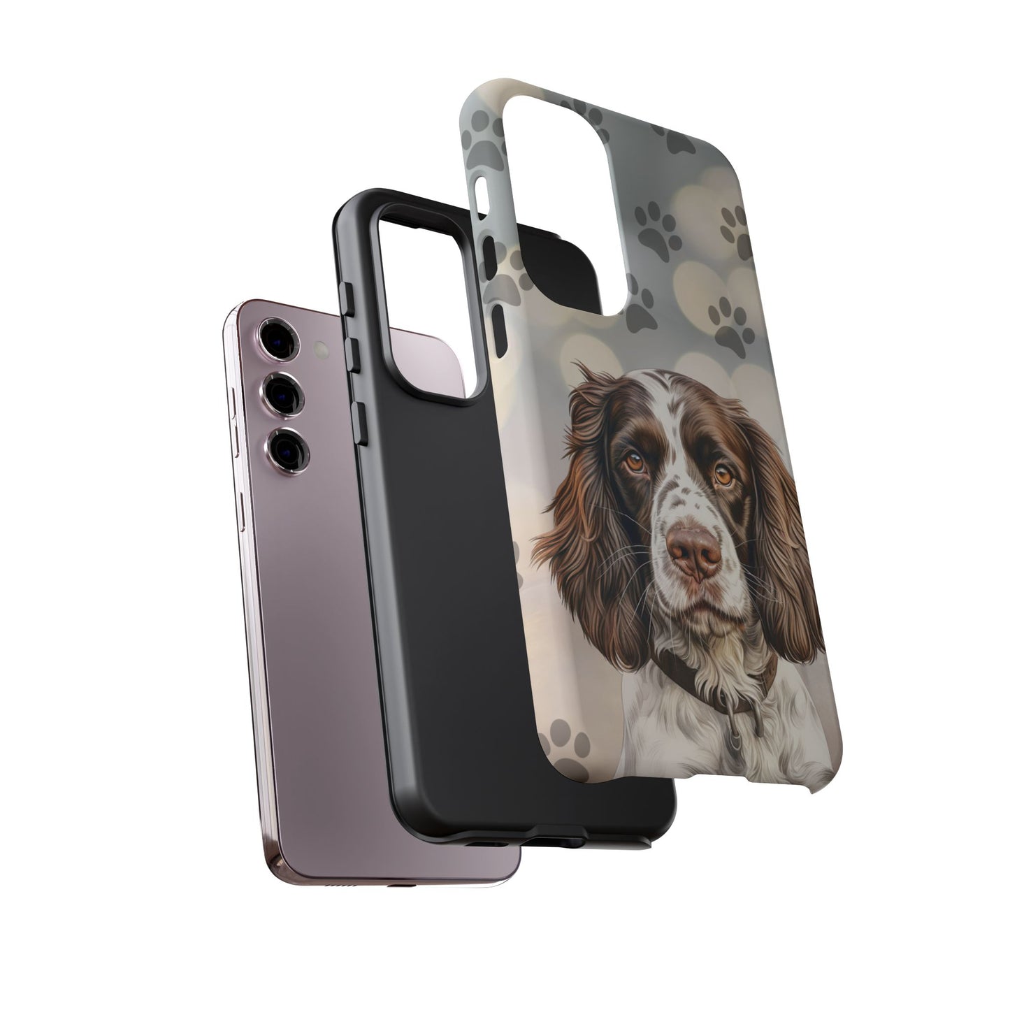 English Springer Spaniel Phone Case by Tough Cases (Apple iPhone, Samsung Galaxy, and Google Pixel)
