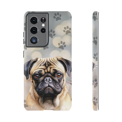 Pug Phone Case by Tough Cases (Apple iPhone, Samsung Galaxy, and Google Pixel)