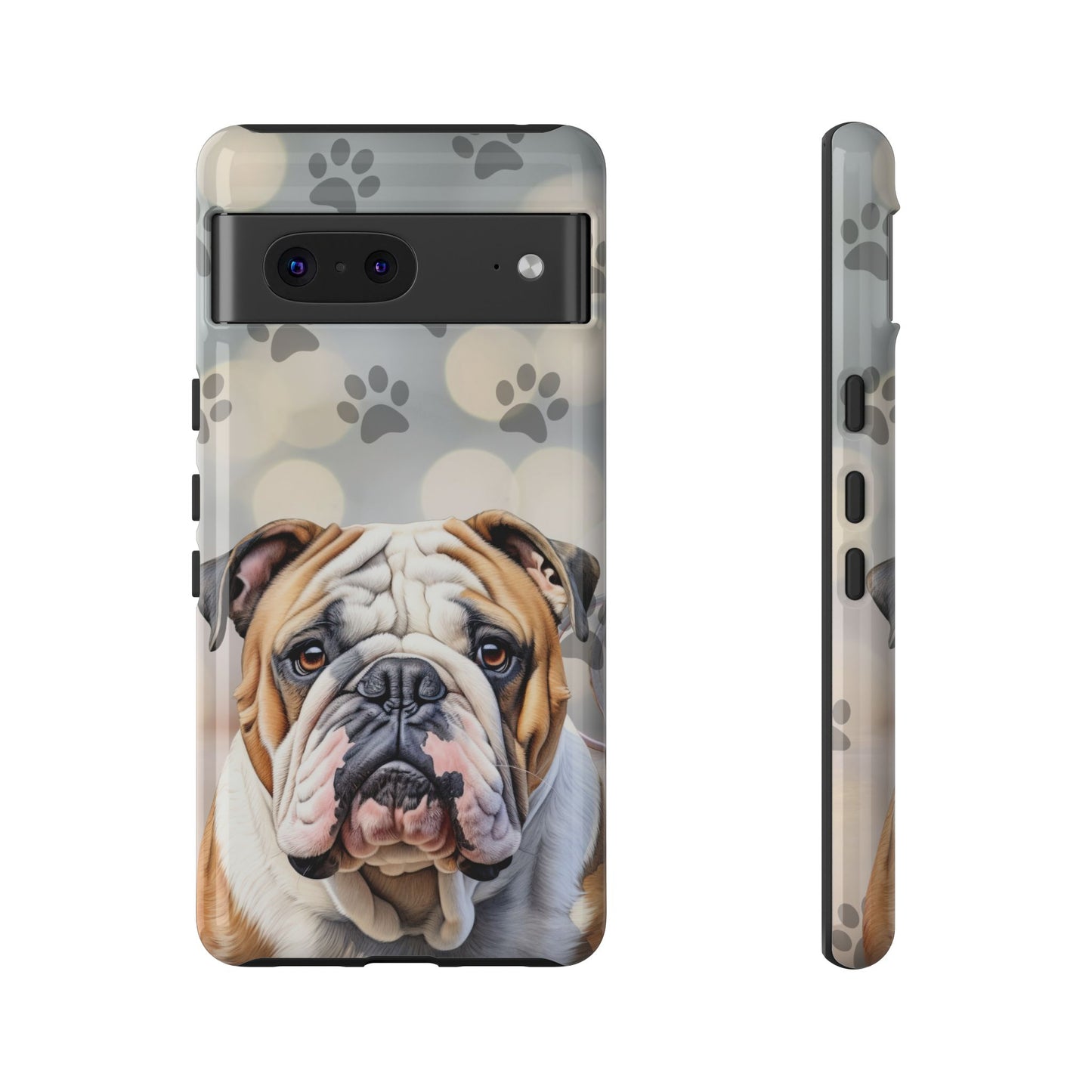 Bull Dog Phone Case by Tough Cases (Apple iPhone, Samsung Galaxy, and Google Pixel)