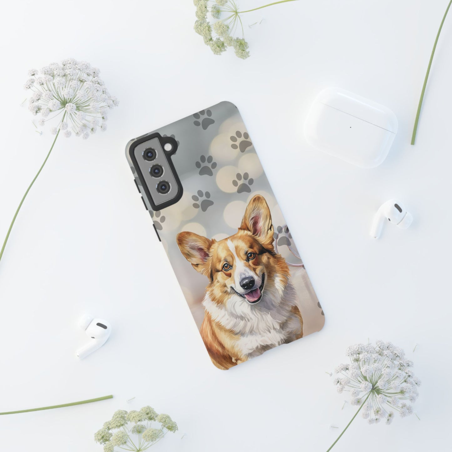 Pembroke Welsh Dog by Tough Cases (Apple iPhone, Samsung Galaxy, and Google Pixel)