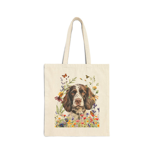 English Springer Spaniel Canvas Tote Bag