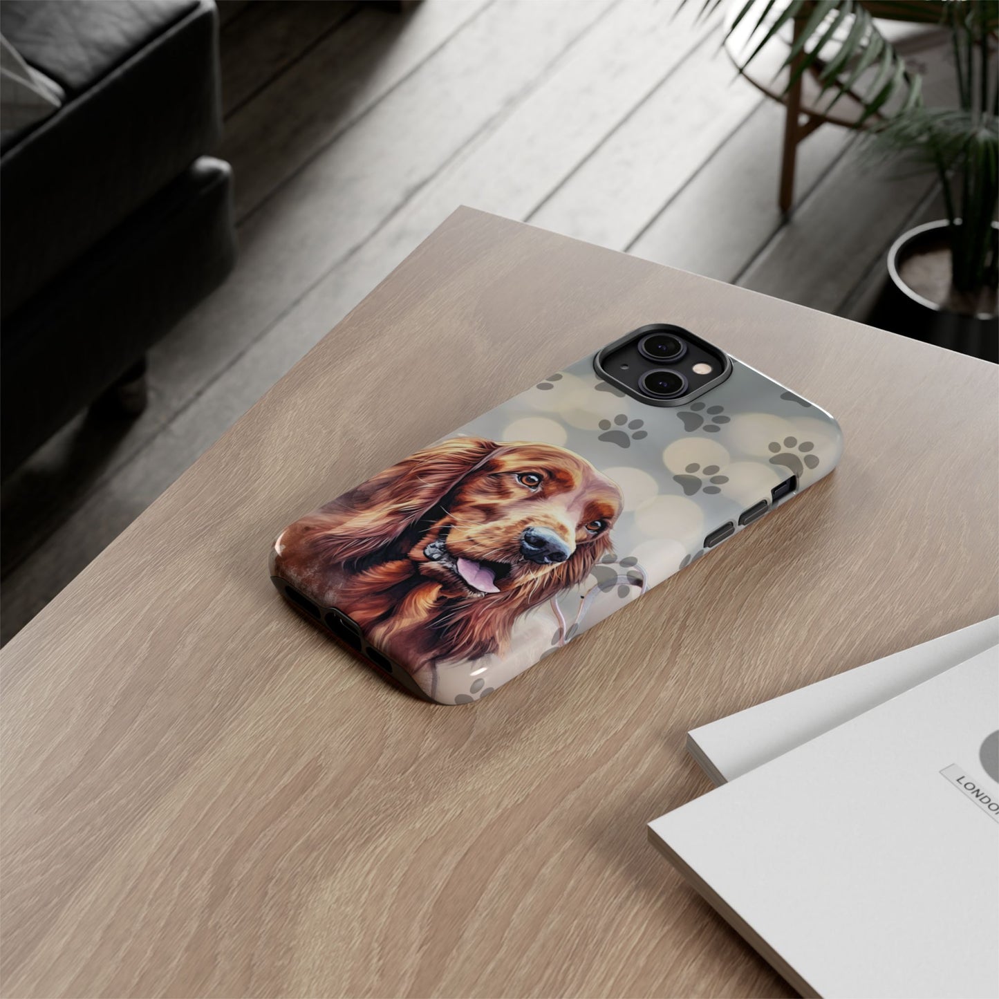Irish Setter Phone Case by Tough Cases (Apple iPhone, Samsung Galaxy, and Google Pixel)