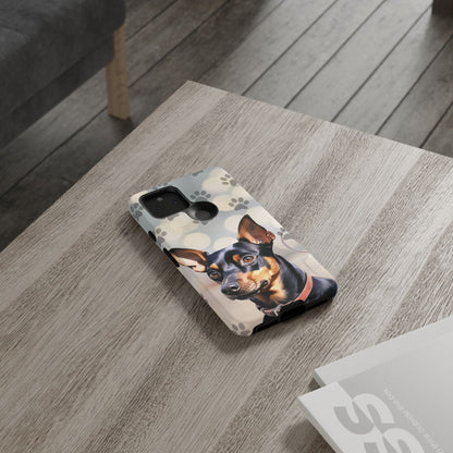 Miniature Pinscher by Tough Cases (Apple iPhone, Samsung Galaxy, and Google Pixel)