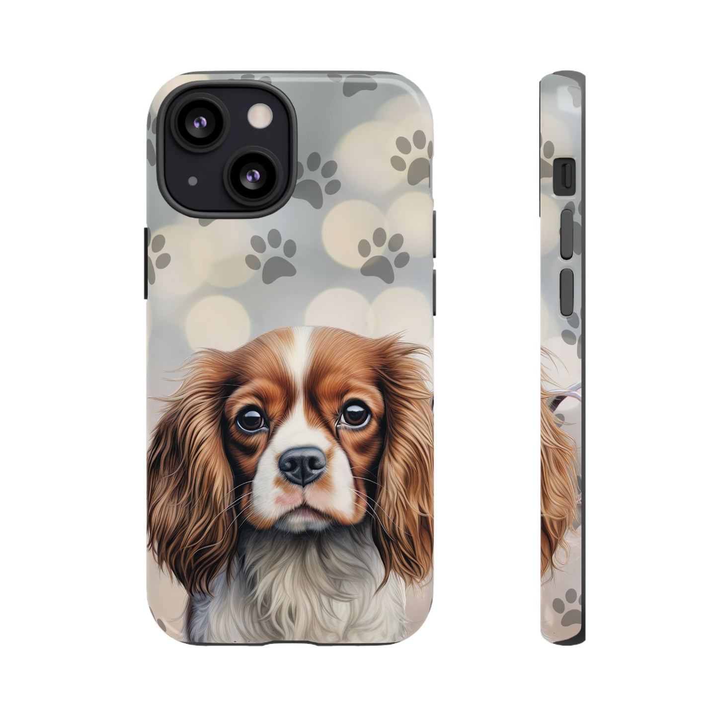 Cavalier King Charles Spaniel phone case by Tough Cases (Apple iPhone, Samsung Galaxy, and Google Pixel)