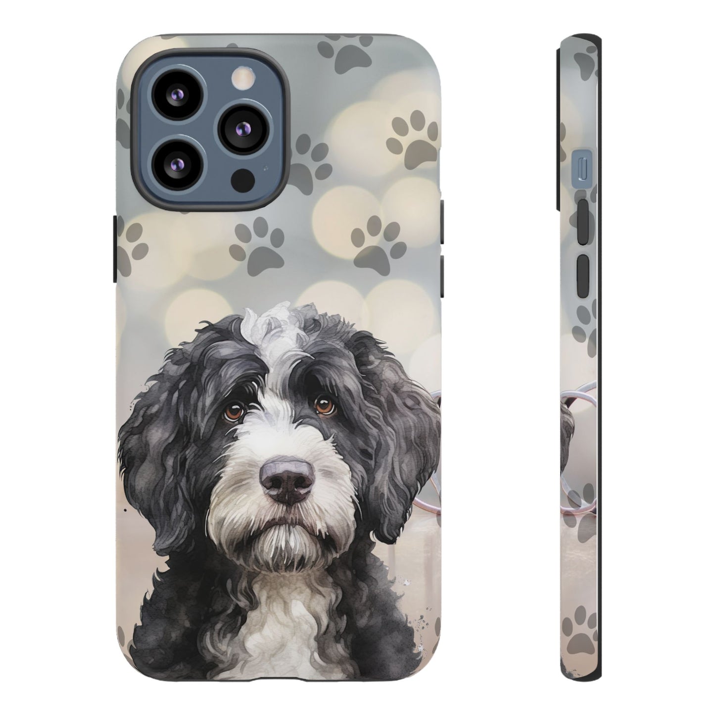 Portuguese Water Dog by Tough Cases (Apple iPhone, Samsung Galaxy, and Google Pixel)