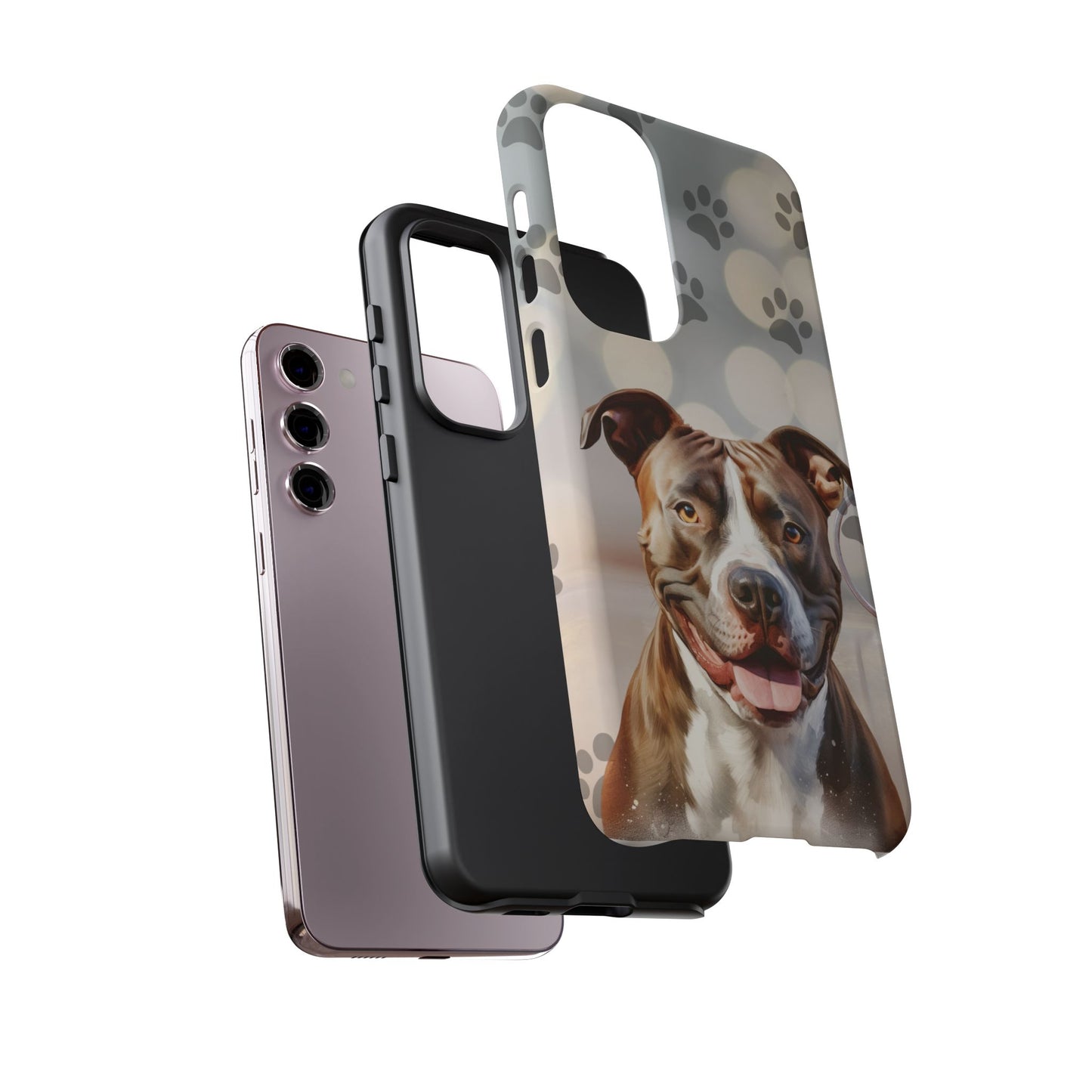 Phone Case by Tough Cases (Apple iphone, Samsung Galaxy, Google Pixel) Staffordshire Terrier