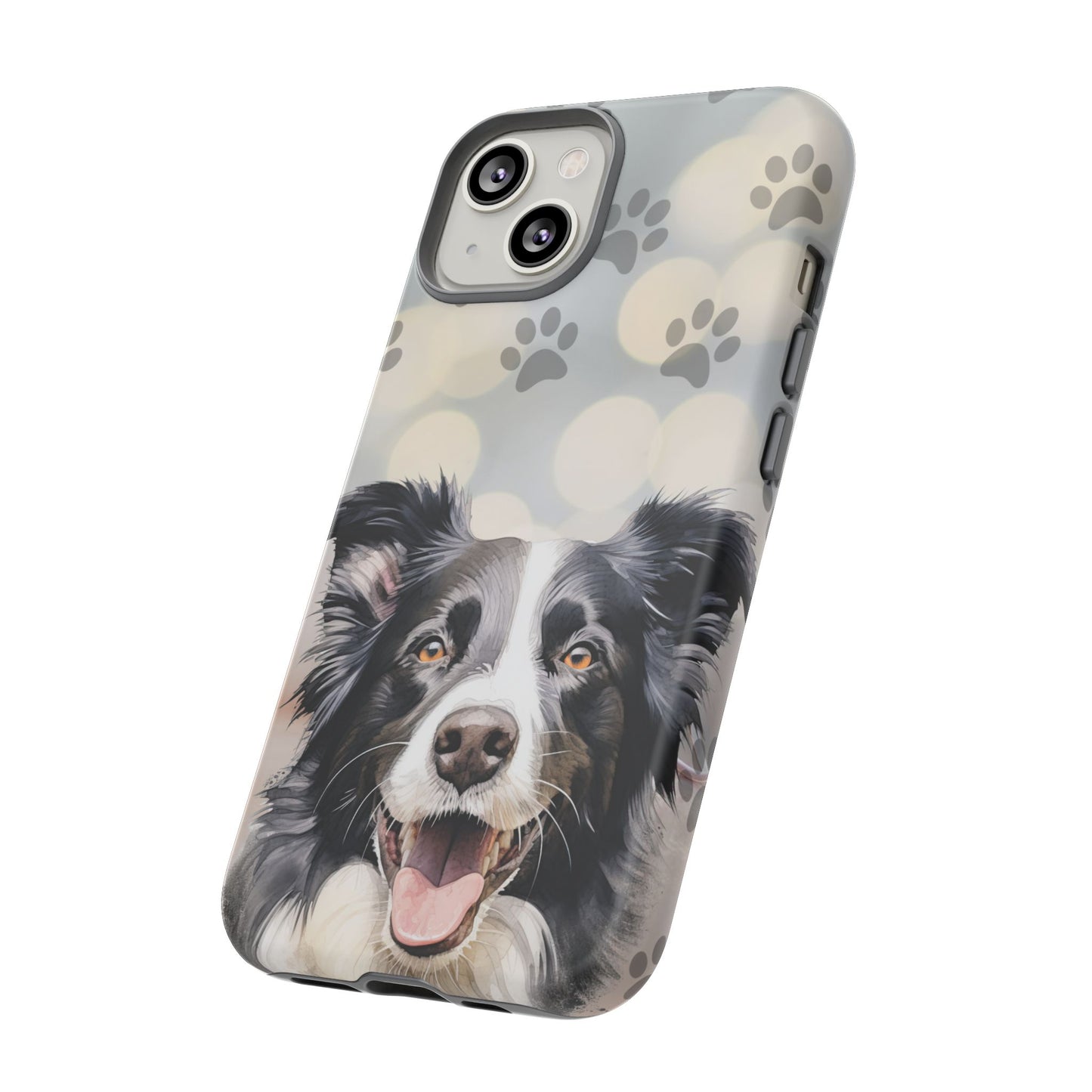 Border Collie Phone Case by Tough Cases (Apple iPhone, Samsung Galaxy, and Google Pixel)