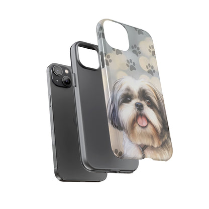 Shih Tzu iPhone 15 Case by Tough Cases (iPhone 15, Pro, Plus and Pro Max)
