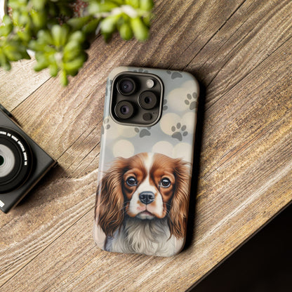 Cavalier King Charles Spaniel phone case by Tough Cases (Apple iPhone, Samsung Galaxy, and Google Pixel)