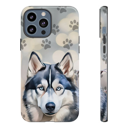 Siberian Husky Phone Cases by Tough Cases (Apple iPhone, Samsung Galaxy, and Google Pixel)