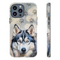 Siberian Husky Phone Cases by Tough Cases (Apple iPhone, Samsung Galaxy, and Google Pixel)