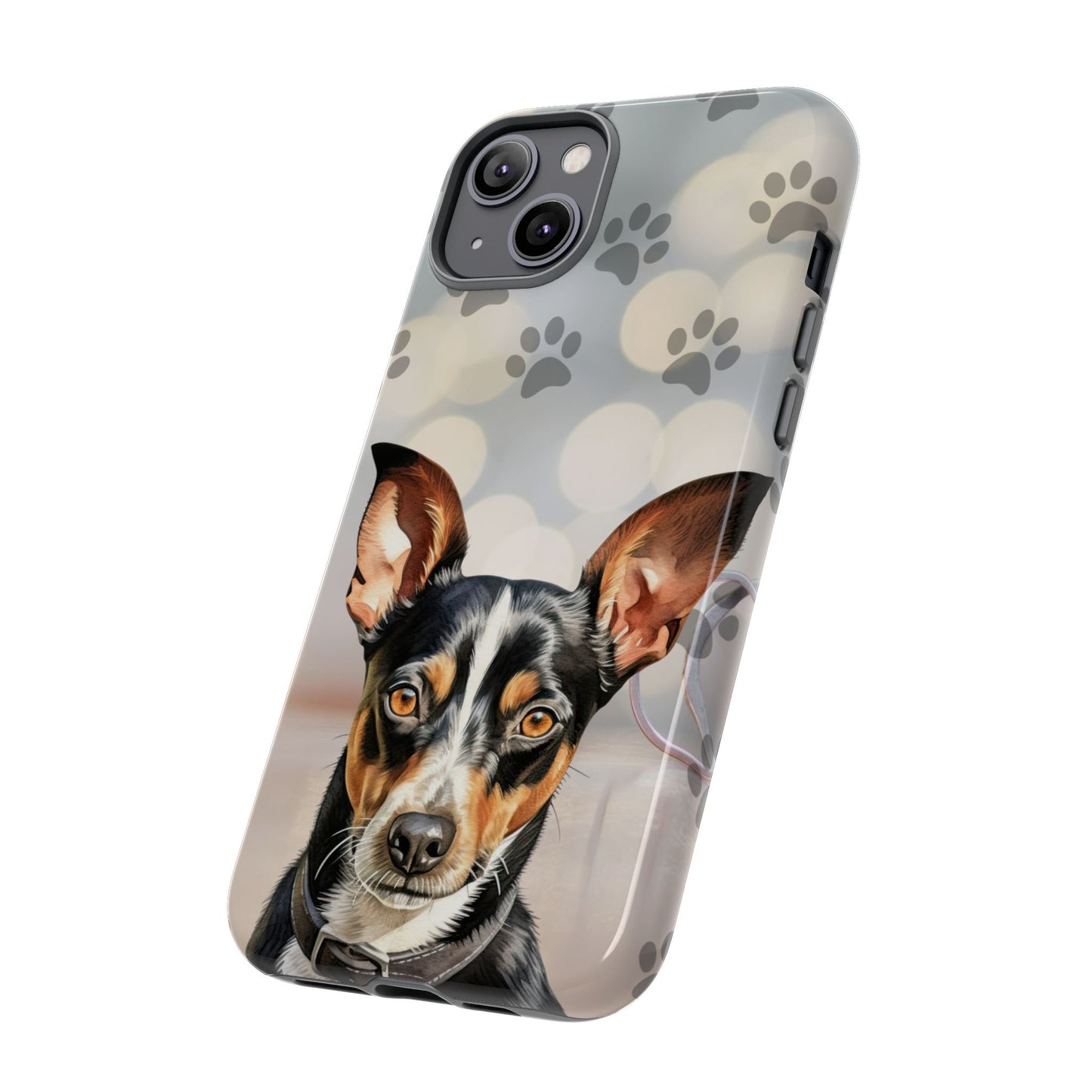 Rat Terrier by Tough Cases a (Apple iPhone, Samsung Galaxy, and Google Pixel)