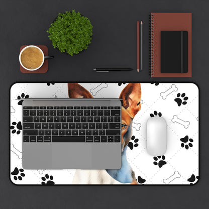 Basenji Desk Mat