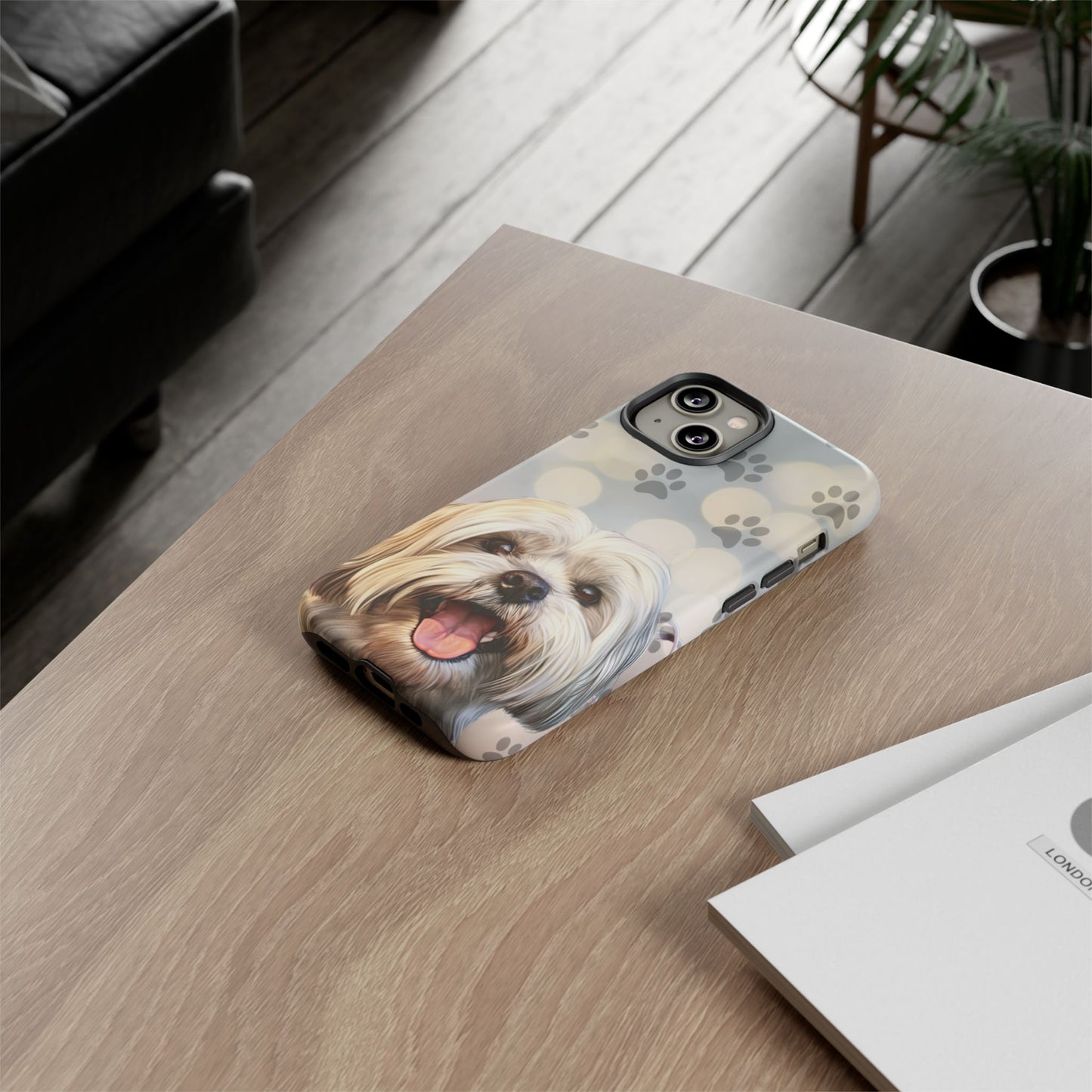 Lhasa Apso Phone Case by Tough Cases (Apple iPhone, Samsung Galaxy, and Google Pixel)