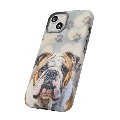 Bull Dog Phone Case by Tough Cases (Apple iPhone, Samsung Galaxy, and Google Pixel)