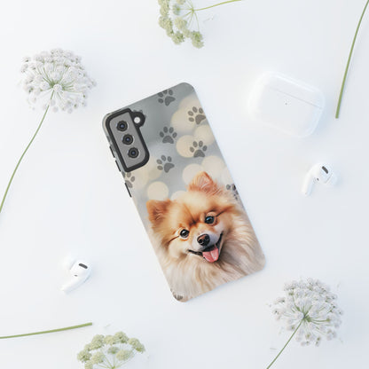 Pomeranian by Tough Cases (Apple iPhone, Samsung Galaxy, and Google Pixel)