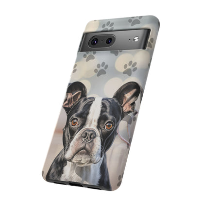 Boston Terrier Phone Case by Tough Cases (Apple iphone, Samsung galaxy, Google Pixel) Boston Terrier