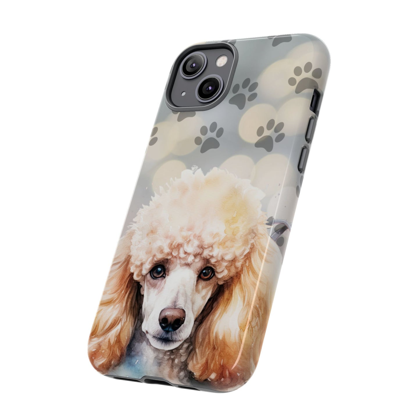 Poodle Phone Case by Tough Cases (Apple iPhone, Samsung Galaxy, and Google Pixel )