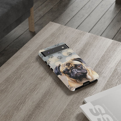 Pug Phone Case by Tough Cases (Apple iPhone, Samsung Galaxy, and Google Pixel)