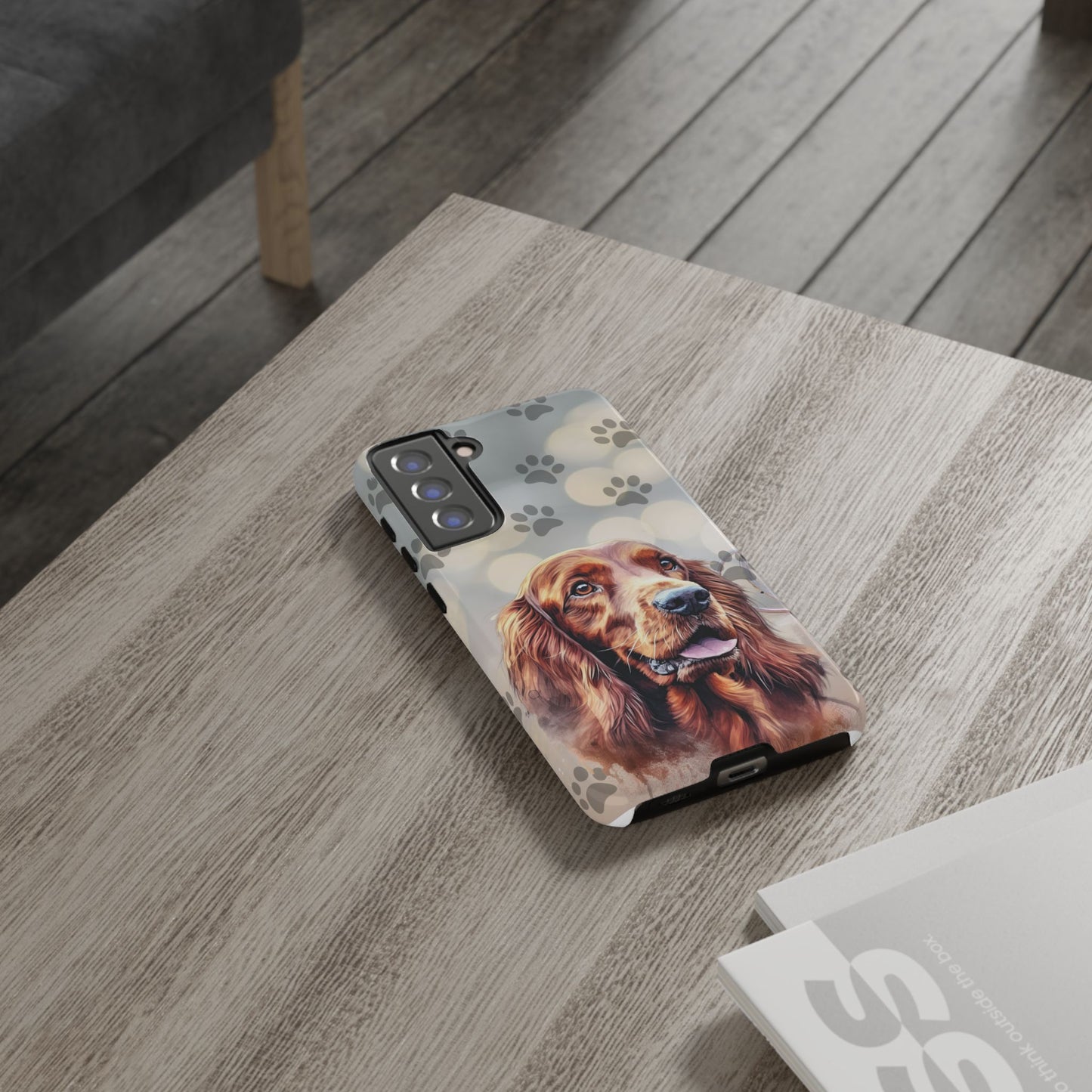 Irish Setter Phone Case by Tough Cases (Apple iPhone, Samsung Galaxy, and Google Pixel)