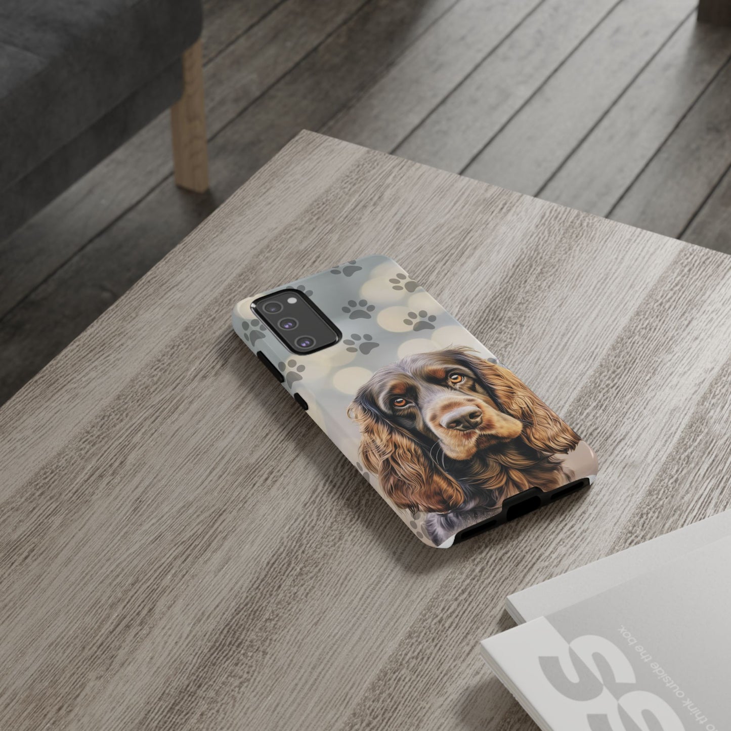 English Cocker Spaniel Phone Case by Tough Cases (Apple iPhone, Samsung Galaxy, and Google Pixel)