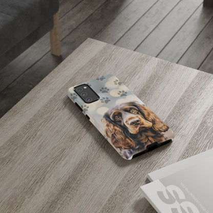 English Cocker Spaniel Phone Case by Tough Cases (Apple iPhone, Samsung Galaxy, and Google Pixel)