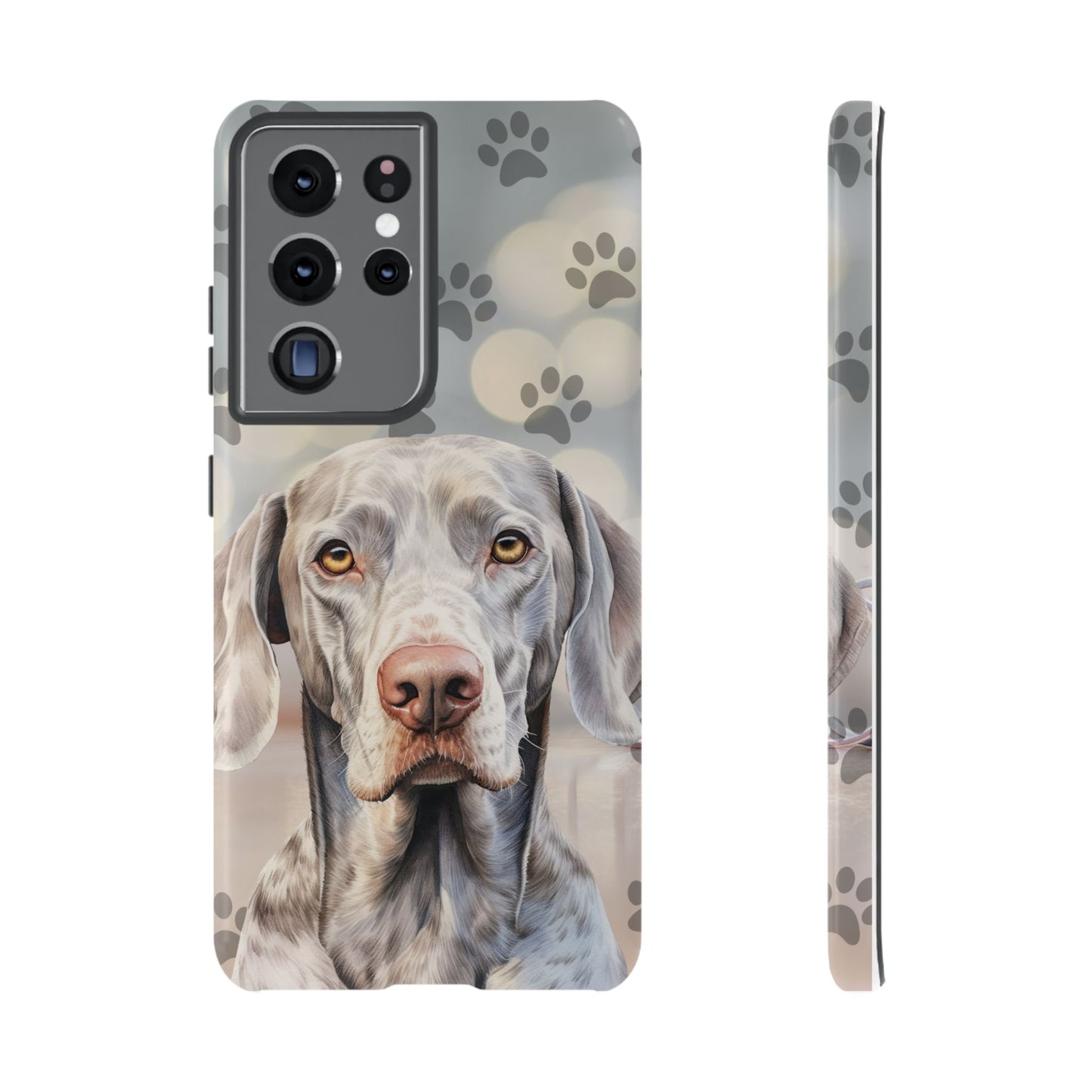 Weimaraner Phone Case by Tough Cases (Apple iPhone, Samsung Galaxy, and Google Pixel)