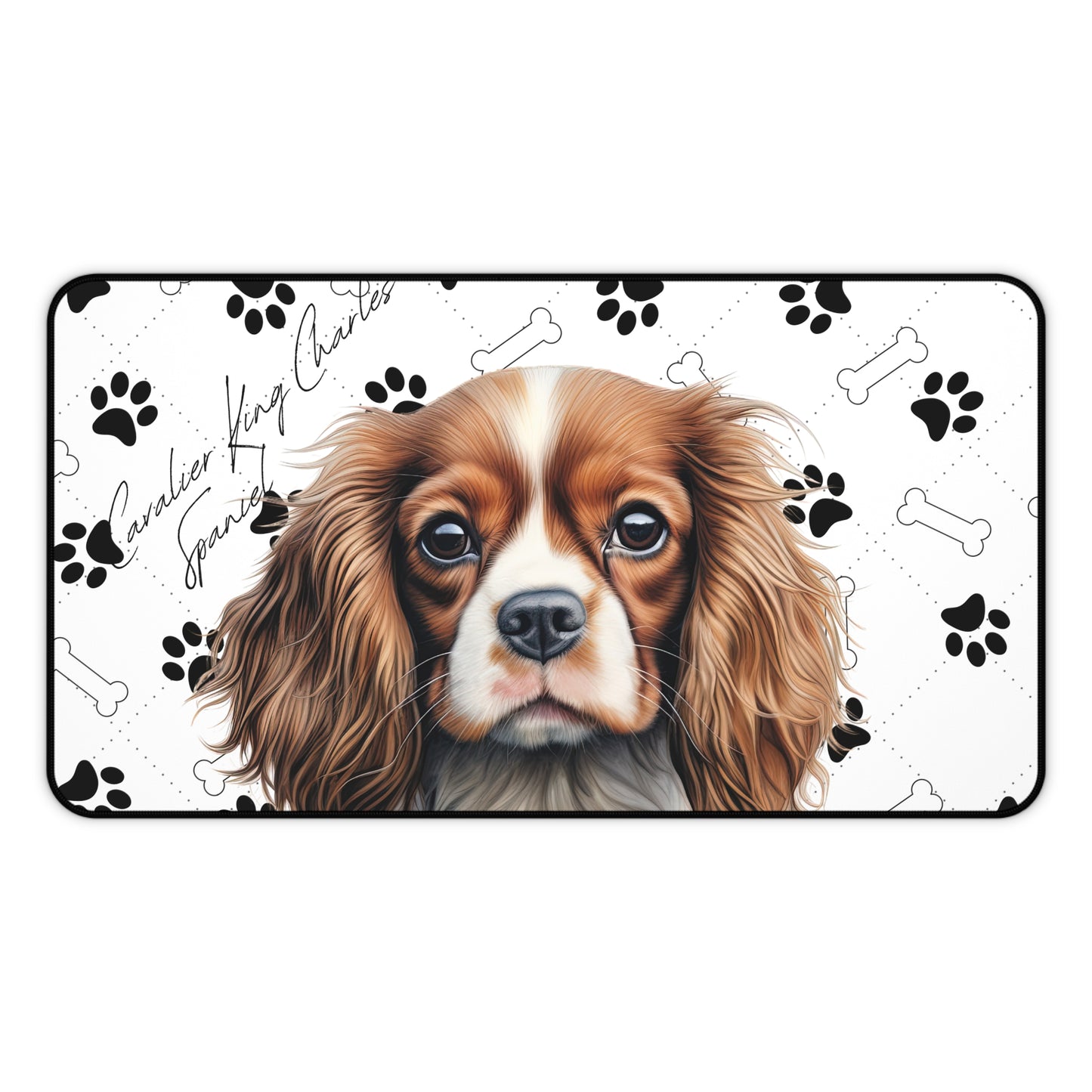 Cavalier King Charles Spaniel Desk Mat
