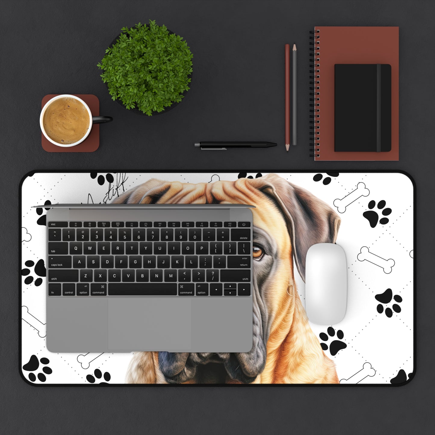 Bull Mastiff Desk Mat
