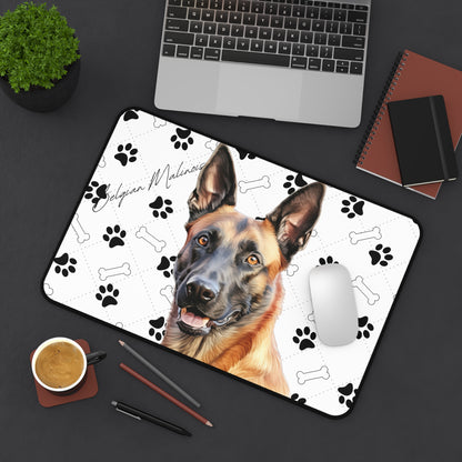 Belgian Malinois Desk Mat