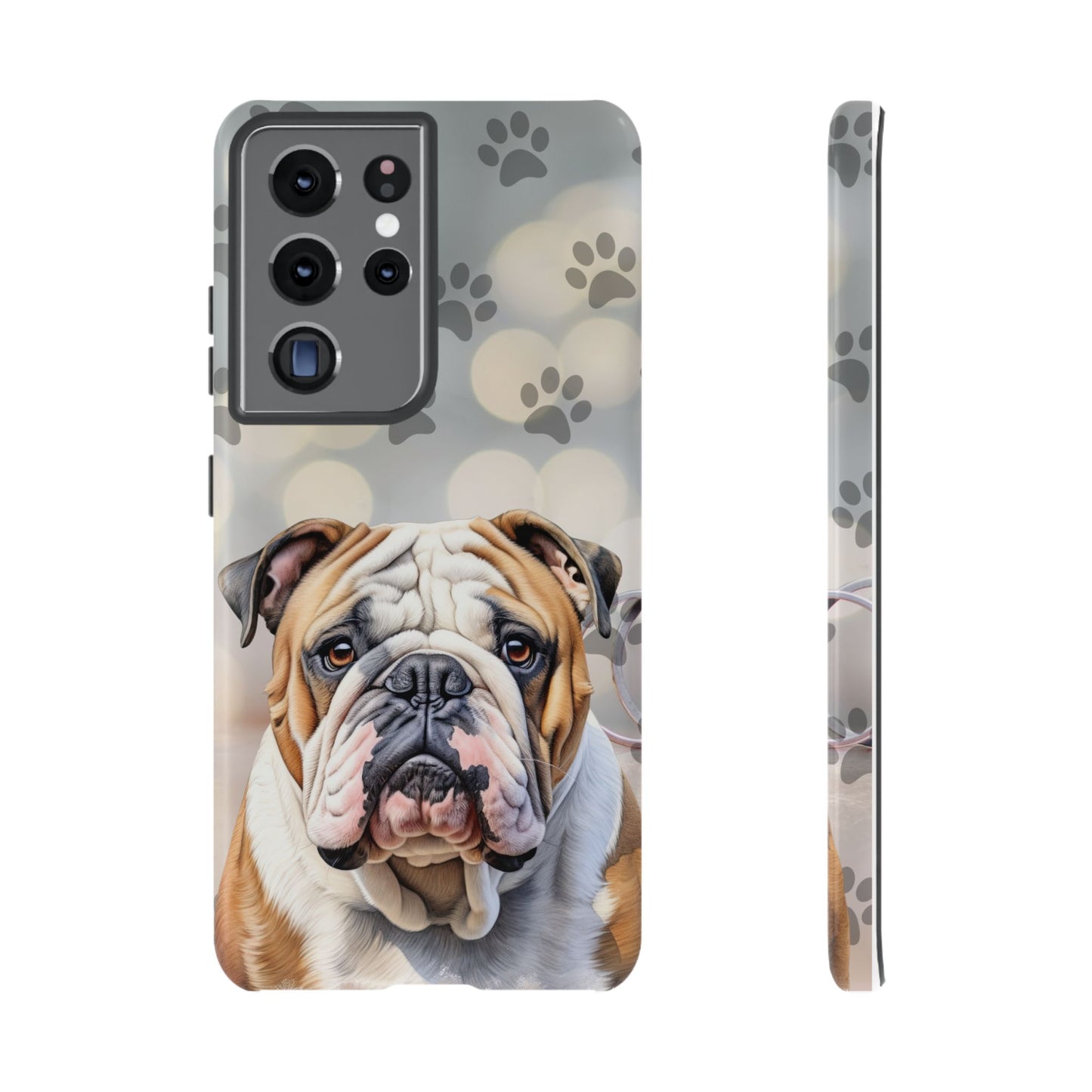 Bull Dog Phone Case by Tough Cases (Apple iPhone, Samsung Galaxy, and Google Pixel)
