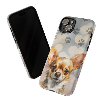 Chihuahua phone case by Tough Cases (Apple iPhone, Samsung Galaxy, and Google Pixel)