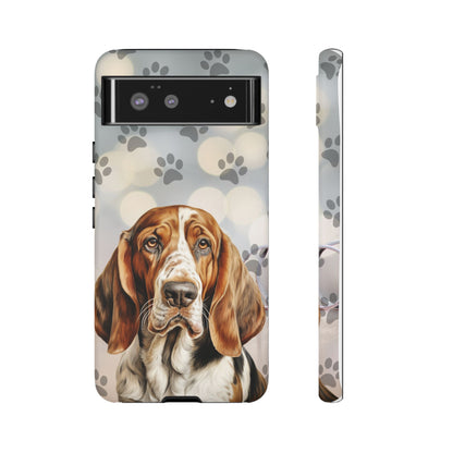 Basset Hound Phone Case by Tough Cases (Apple iPhone, Samsung Galaxy, and Google Pixel)