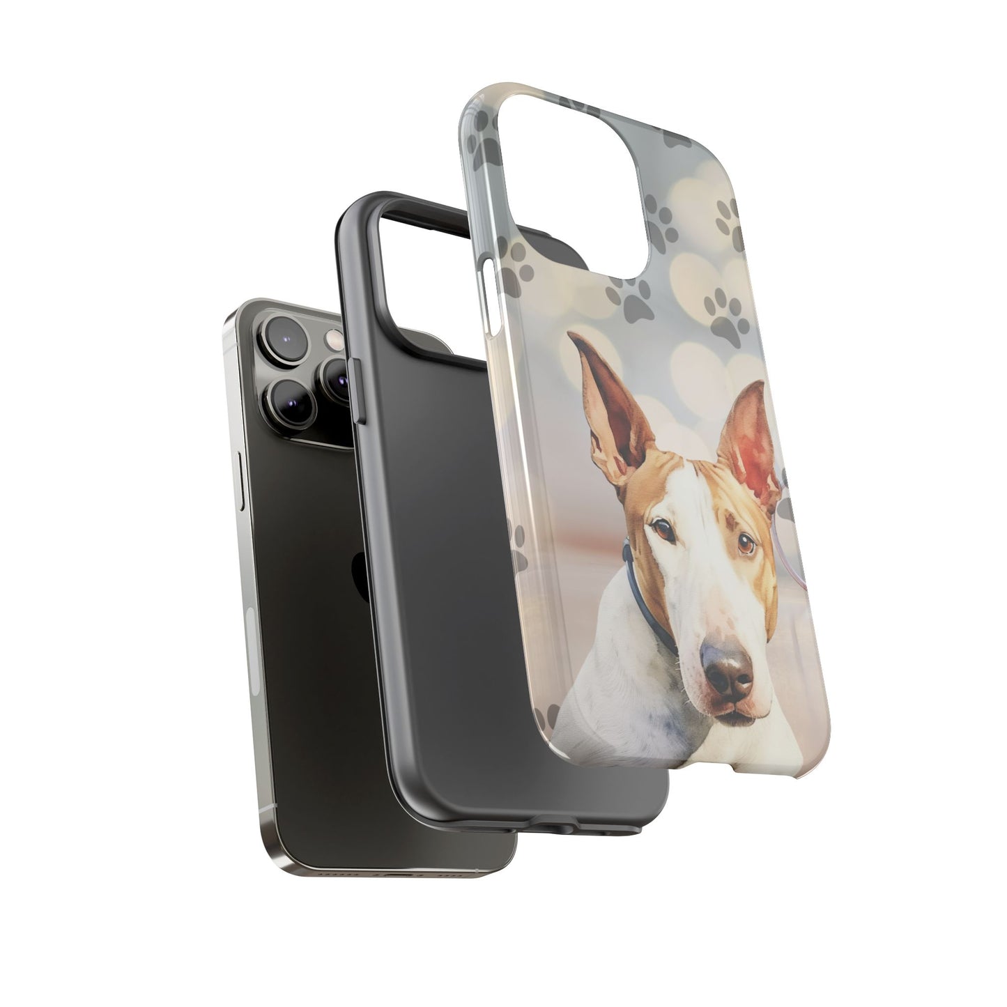 Bull Terrier Phone Case by Tough Cases (Apple iPhone, Samsung Galaxy, and Google Pixel)