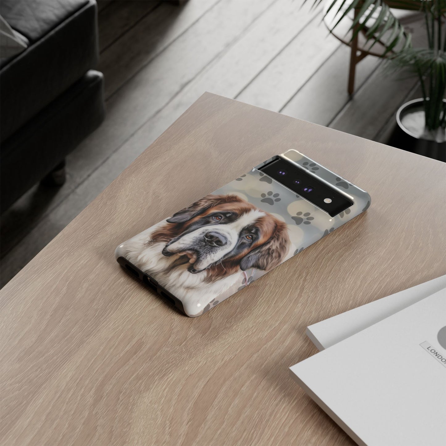 Saint Bernard by Tough Cases (Apple iPhone, Samsung Galaxy, and Google Pixel)