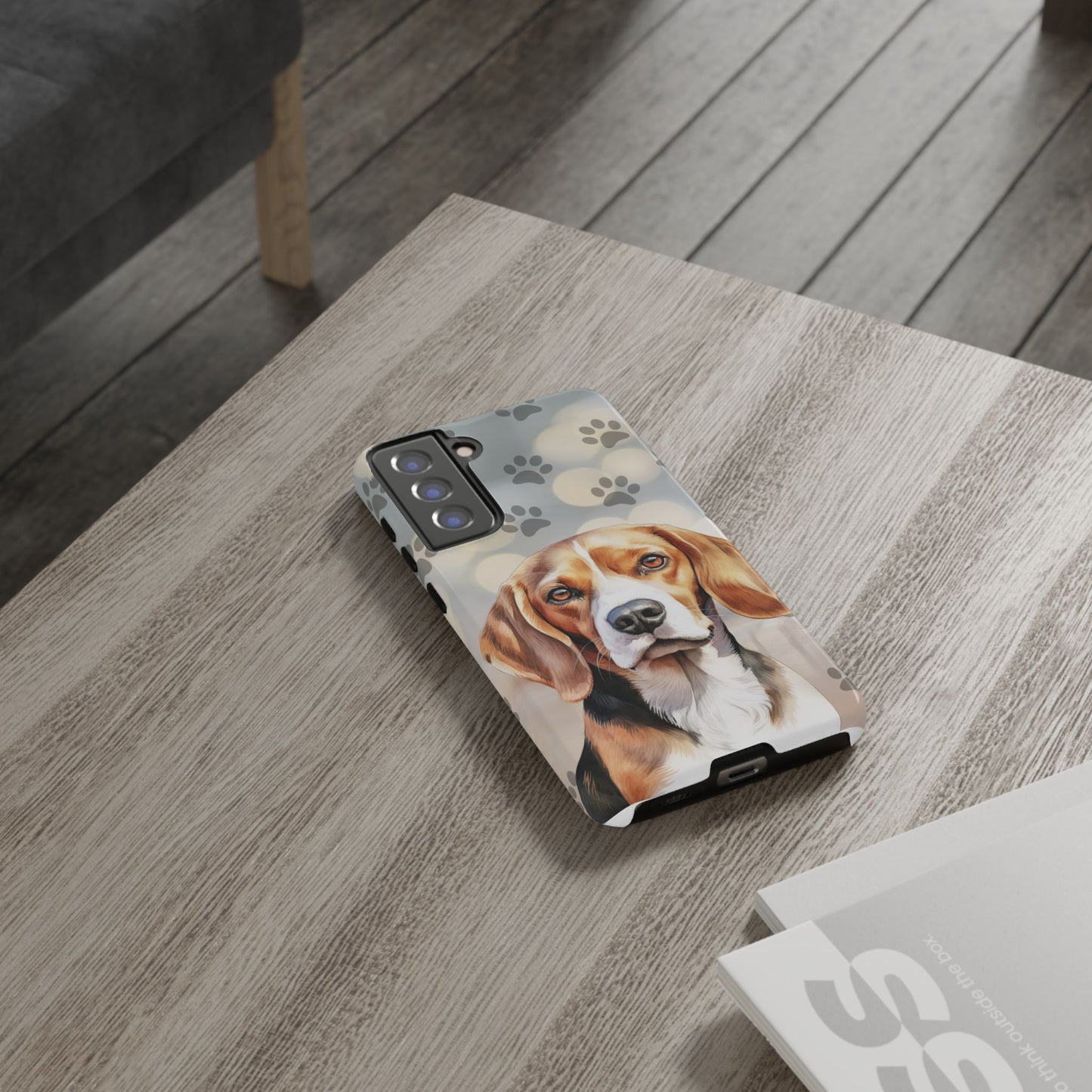 Beagle Phone Case by Tough Cases (Apple iPhone, Samsung Galaxy, and Google Pixel) Beagle