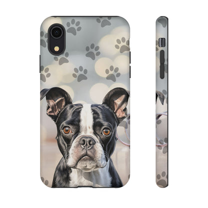 Boston Terrier Phone Case by Tough Cases (Apple iphone, Samsung galaxy, Google Pixel) Boston Terrier