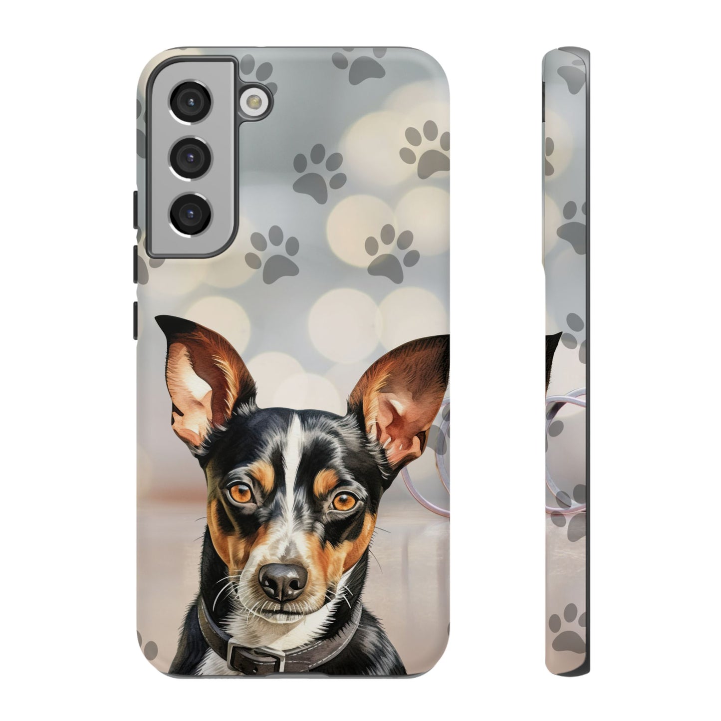 Rat Terrier by Tough Cases a (Apple iPhone, Samsung Galaxy, and Google Pixel)