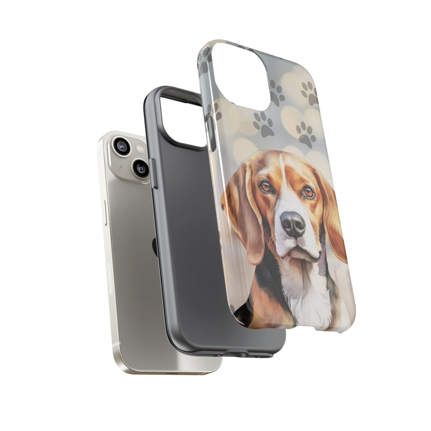 Beagle Phone Case by Tough Cases (Apple iPhone, Samsung Galaxy, and Google Pixel) Beagle
