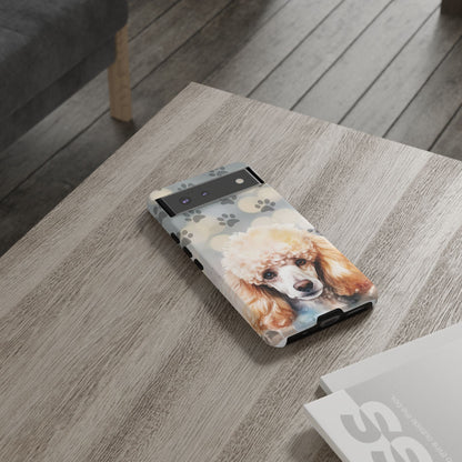 Poodle Phone Case by Tough Cases (Apple iPhone, Samsung Galaxy, and Google Pixel )