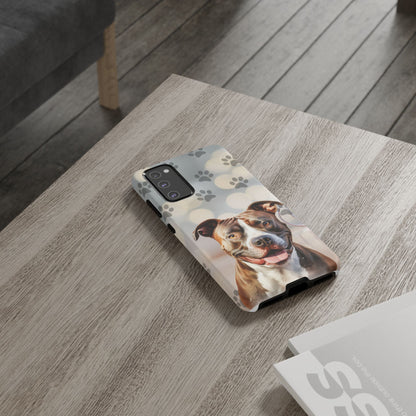 Phone Case by Tough Cases (Apple iphone, Samsung Galaxy, Google Pixel) Staffordshire Terrier