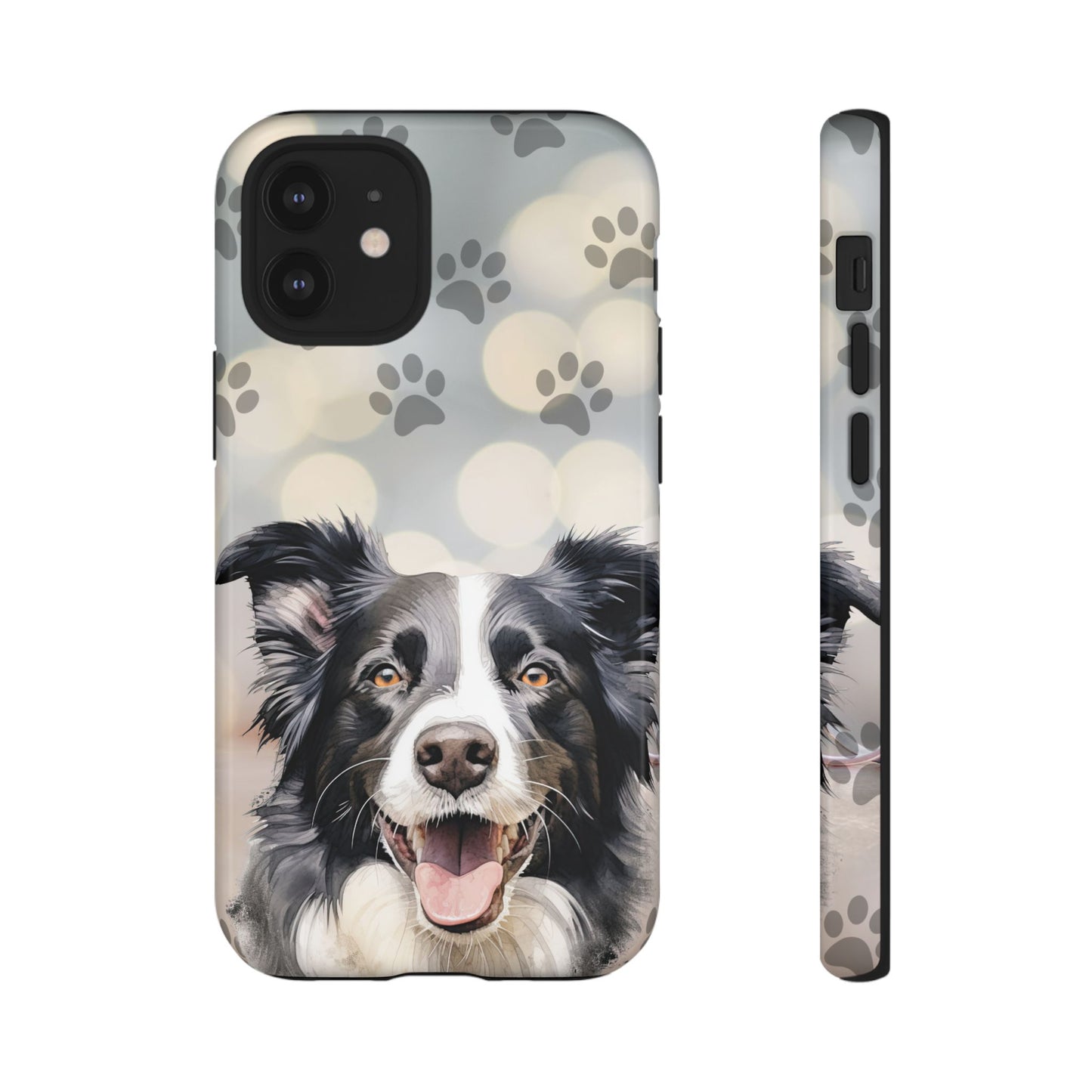 Border Collie Phone Case by Tough Cases (Apple iPhone, Samsung Galaxy, and Google Pixel)