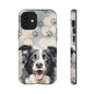 Border Collie Phone Case by Tough Cases (Apple iPhone, Samsung Galaxy, and Google Pixel)