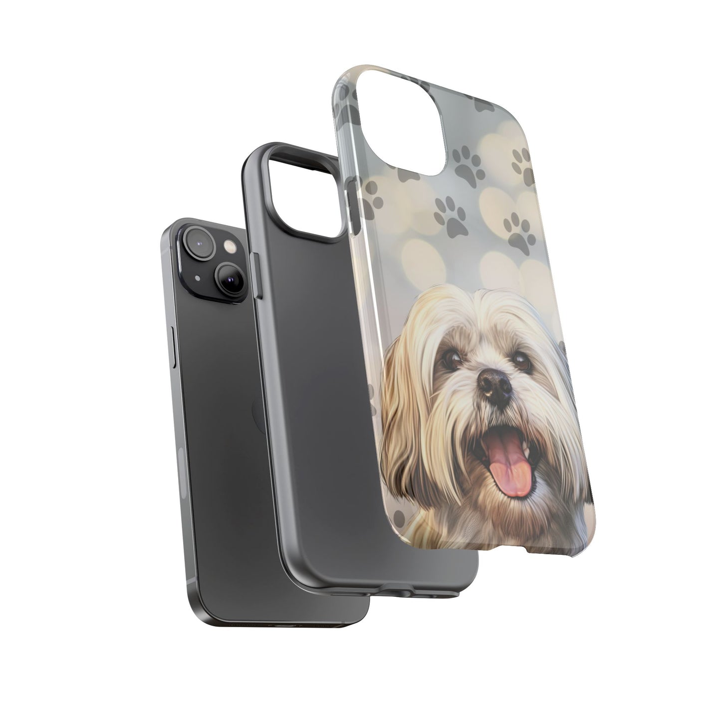 Lhasa Apso Phone Case by Tough Cases (Apple iPhone, Samsung Galaxy, and Google Pixel)